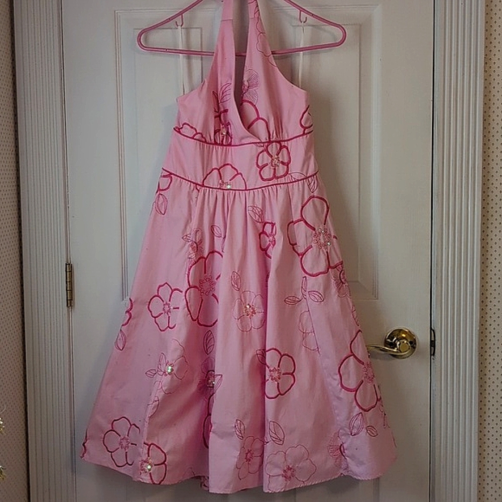 NWT Pink Floral Dress
